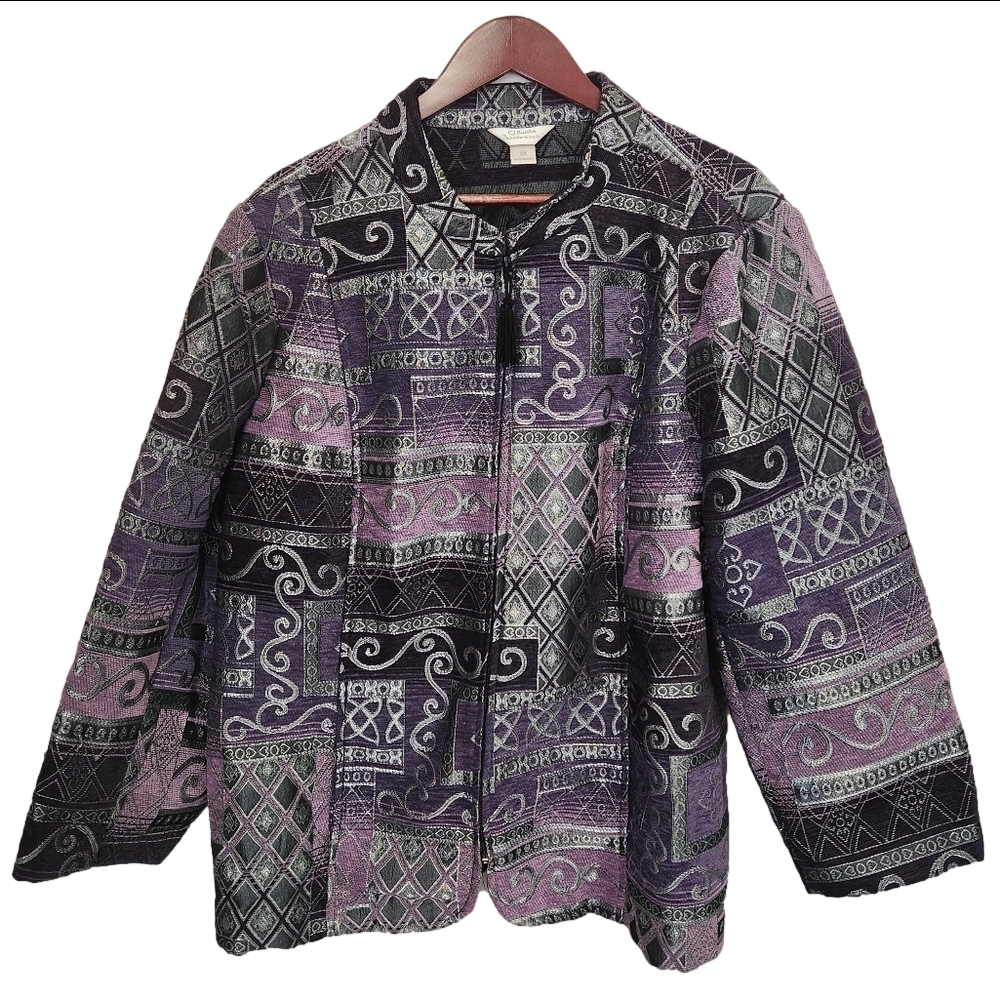 CJ Banks Short Textured Jacket